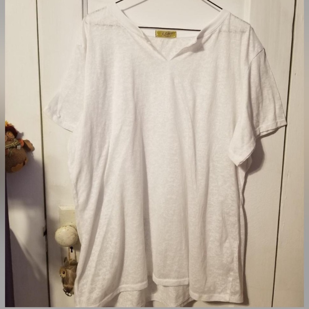 Women’s Sheer White Tee